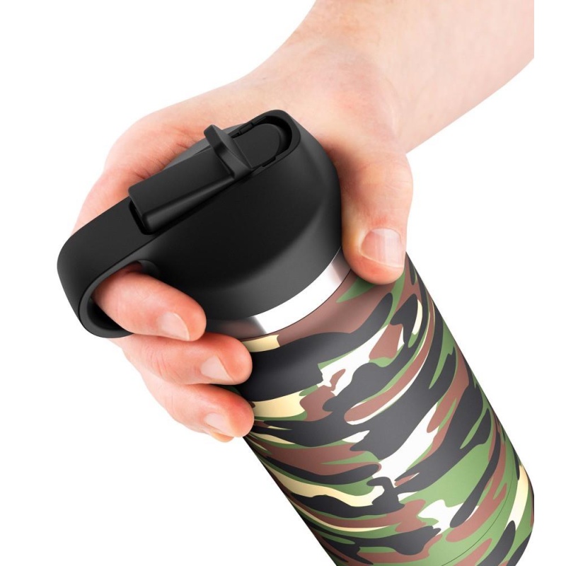 Masturbator męski Happy Camper – kamuflażowa obudowa imitująca butelkę, mechaniczny, długość 23,8 cm - 4