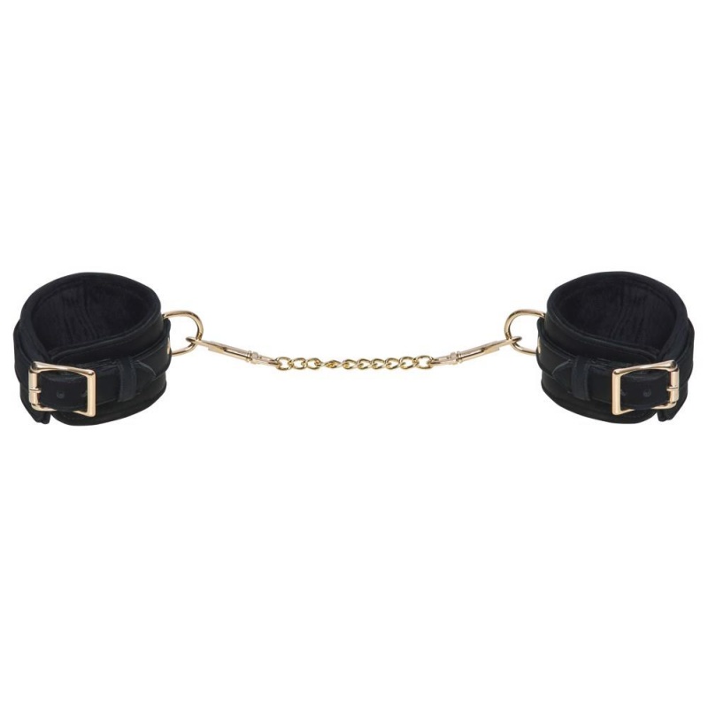 BK Handcuffs Velvet black - 5