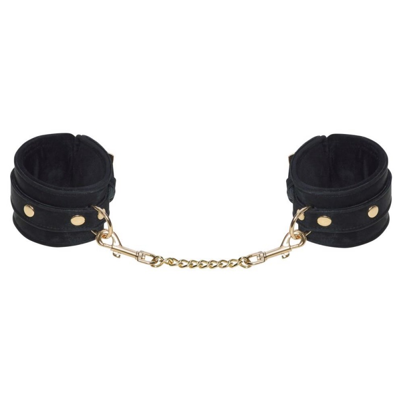 BK Handcuffs Velvet black - 6