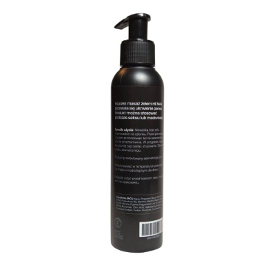 Żel na potencję He Man Gel 150 ml, czarny - 1 2