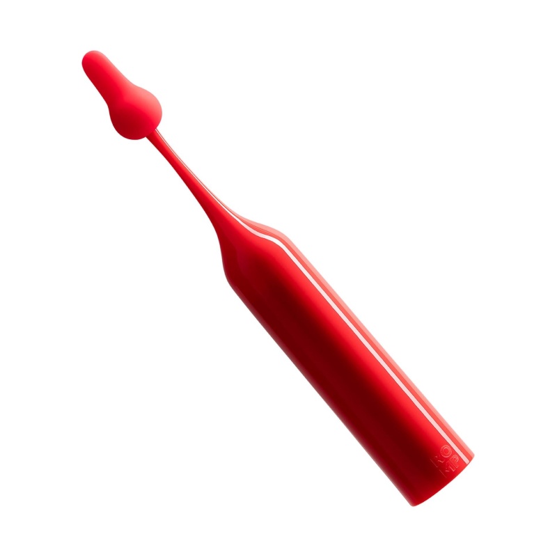 Stymulator łechtaczki Pop o wysokiej częstotliwości, z wymiennymi końcówkami – 14,3 cm - 3