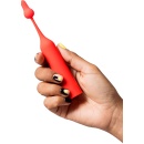 Stymulator łechtaczki Pop o wysokiej częstotliwości, z wymiennymi końcówkami – 14,3 cm - 6