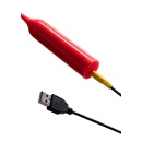 Stymulator łechtaczki Pop o wysokiej częstotliwości, z wymiennymi końcówkami – 14,3 cm - 8