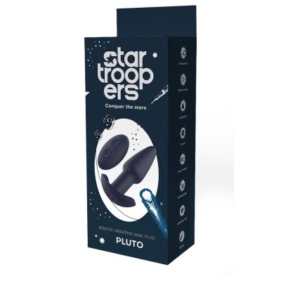 STARTROOPERS PLUTO REMOTE VIBRATING ANAL PLUG - 1
