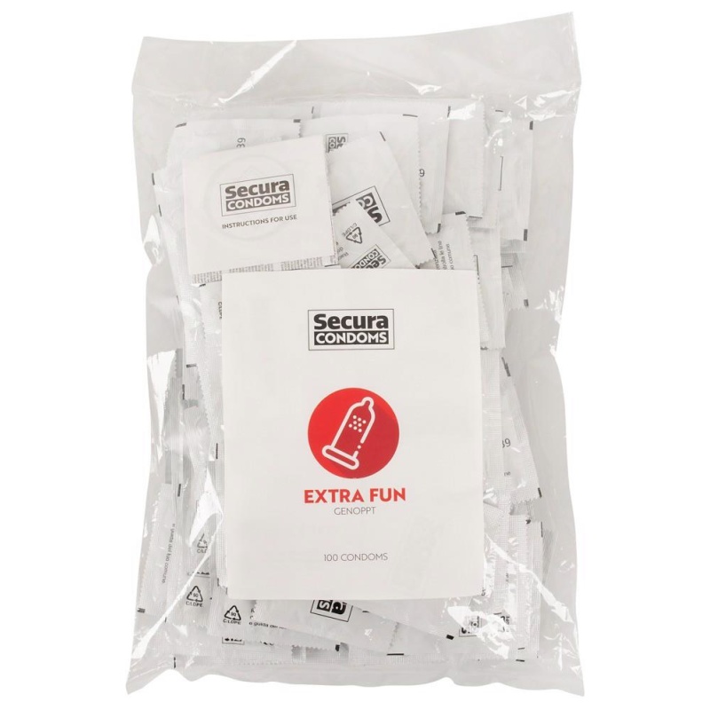 Secura Extra Fun 100pcs Bag - 1