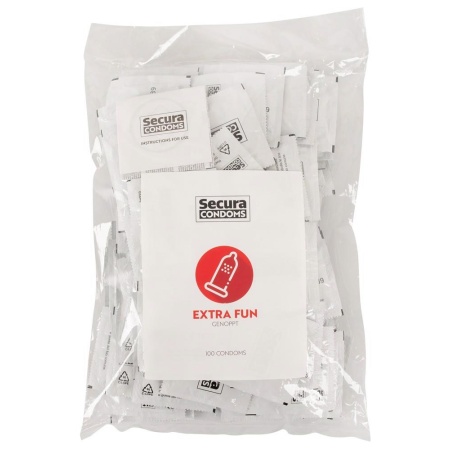 Secura Extra Fun 100pcs Bag - 1