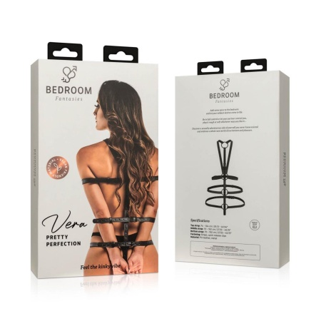 Bedroom Fantasies - Vera Bondage Harness Black - 1