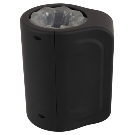 Masturbator Rebel Rotating z obrotowym wkładem TPE, 7 trybami obrotu i długością 12,2 cm - 4