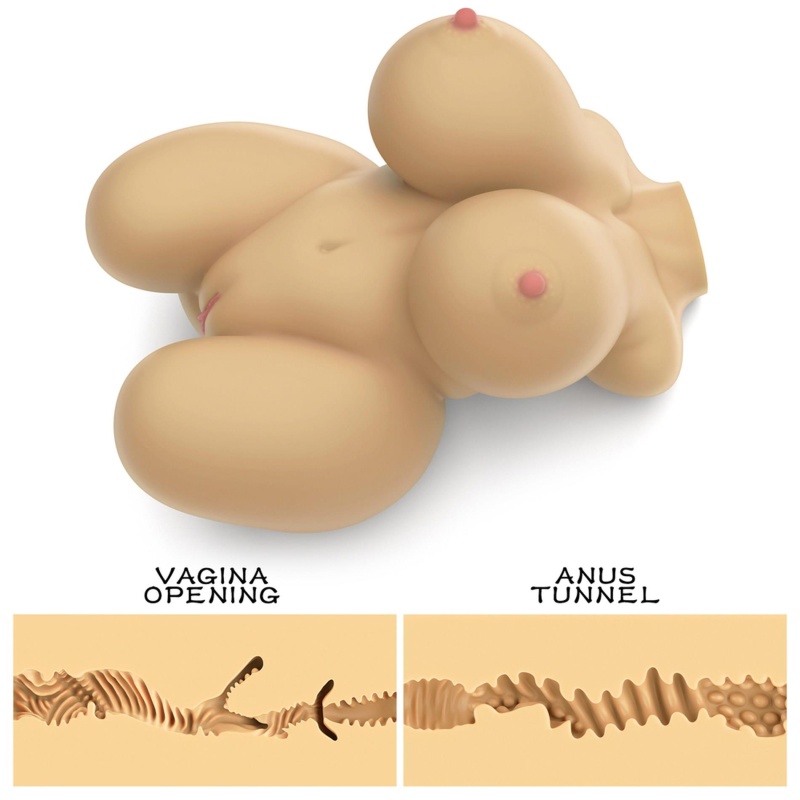 Masturbator Streetgirl's 6 32,5 cm Realistyczny TPE - 8