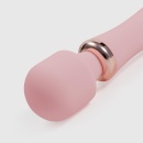Różdżka masująca Jinx Dual w kolorze różowego wina, dł. 21 cm, z grzaniem - 4