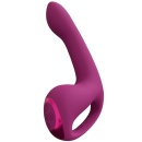 Riko - Rechargeable Triple Action Thumper with Advanced Finger Motion & Pulse Wave Stimulator - Pink - 1