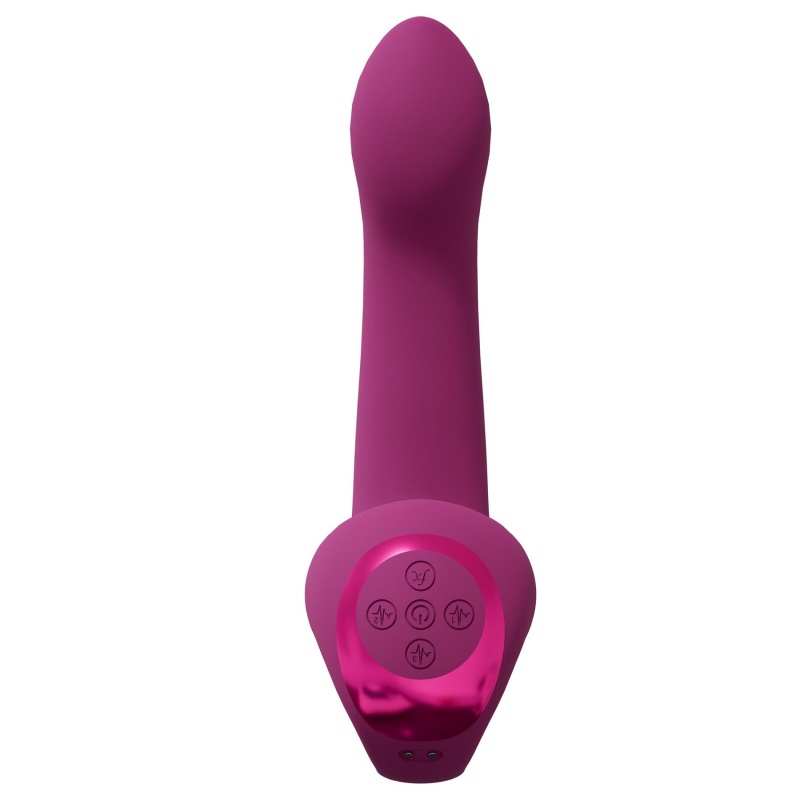 Riko - Rechargeable Triple Action Thumper with Advanced Finger Motion & Pulse Wave Stimulator - Pink - 5