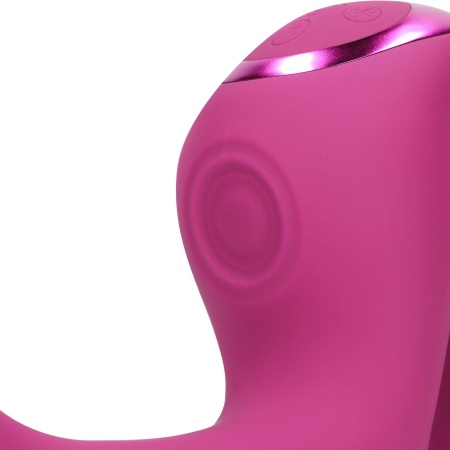 Riko - Rechargeable Triple Action Thumper with Advanced Finger Motion & Pulse Wave Stimulator - Pink - 8