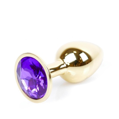 MyLove Toys - Jewellery Gold PLUG- Purple - 1