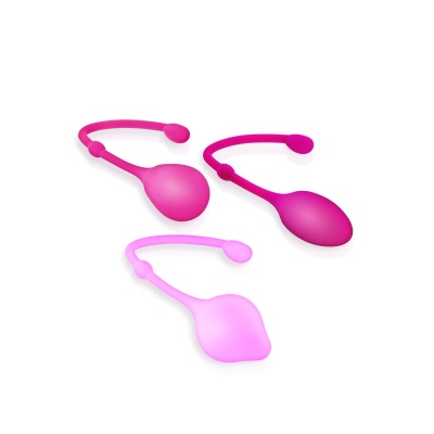 SET 3 STAGE KEGEL BALL PINK - 1
