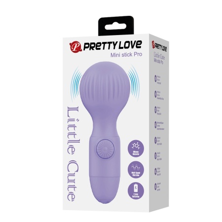 Mini masażer Little Cute z wibracjami o długości 13,5 cm - 2