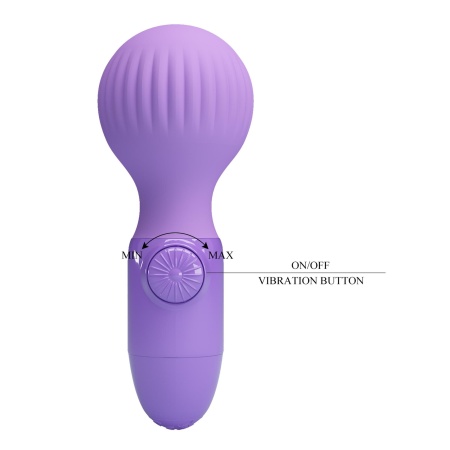 Mini masażer Little Cute z wibracjami o długości 13,5 cm - 10