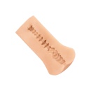 Masturbator ręczny Boundless Stroker z teksturowanym kanałem (14 cm) - 4