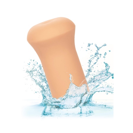 Masturbator ręczny Boundless Stroker z teksturowanym kanałem (14 cm) - 6