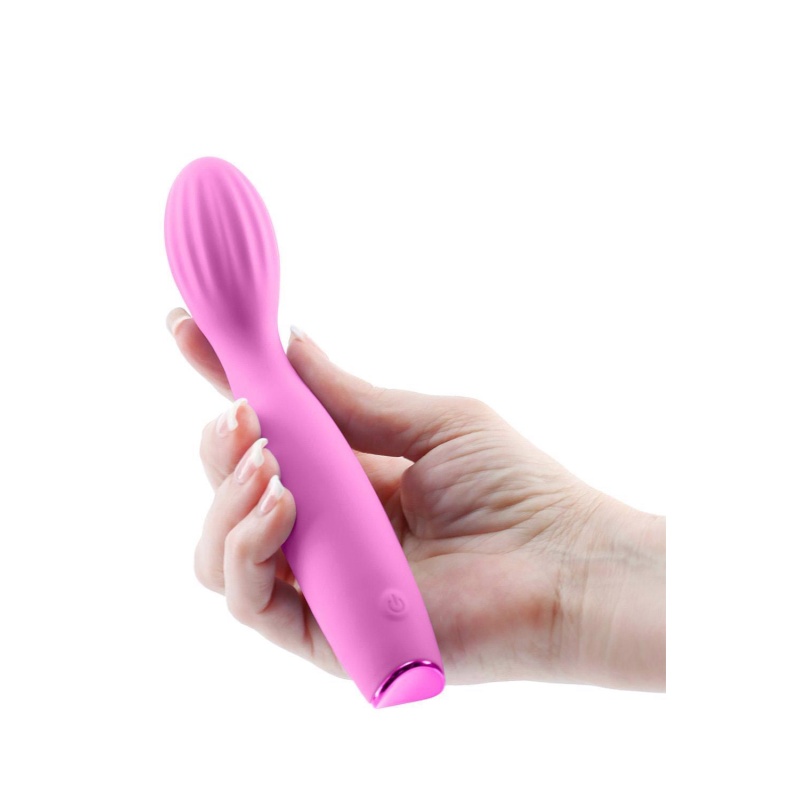 Wibrator punktu G PIXIE PINK - elastyczny, zakrzywiony, 17,3 cm - 3