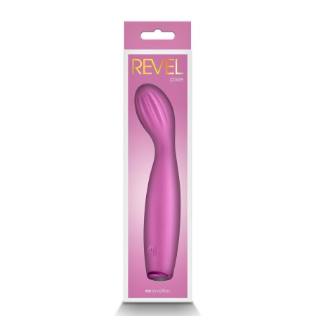 Wibrator punktu G PIXIE PINK - elastyczny, zakrzywiony, 17,3 cm - 4