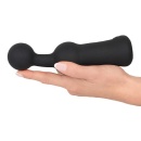 Wibrator do masażu prostaty Black Velvets z elastyczną kulkową końcówką 5 cm i 10 trybami wibracji, 18,9 cm - 5