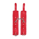 Plush Leather Handcuffs - 3