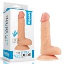 Dildo The Ultra Soft Dude 7 (18 cm) z przyssawką - 1
