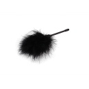 Pleasure Feather Tickler - Piórko do laskotania z bukietem włókien syntetycznych i uchwytem PVC, 21 cm - 4