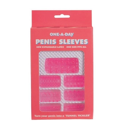 ONE-A-DAY PENIS SLEEVES PINK - 1