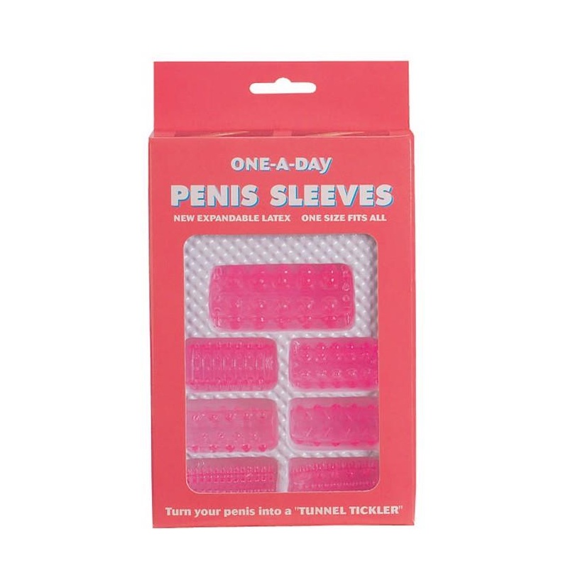 ONE-A-DAY PENIS SLEEVES PINK - 1