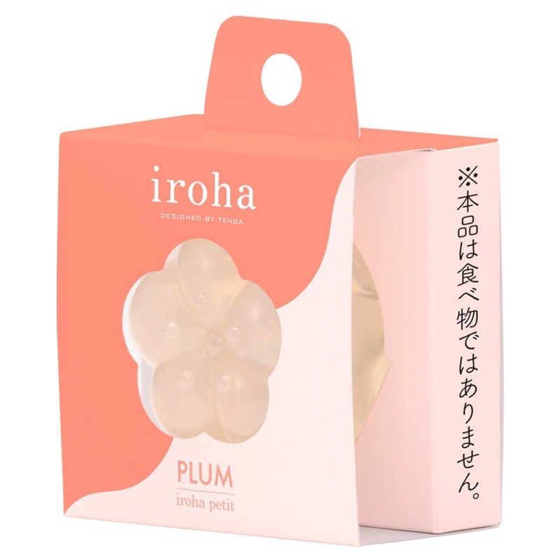Iroha petit PLUM – jednorazowy stymulator łechtaczki z hydrożelem na bazie 98% wody, 53 × 53 × 36 mm, 35 g, bez zasilania - 9