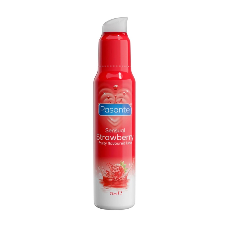 Lubrykant truskawkowy Sensual Strawberry 75 ml - 1