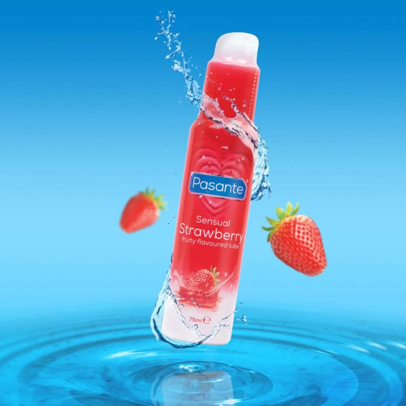 Lubrykant truskawkowy Sensual Strawberry 75 ml - 2