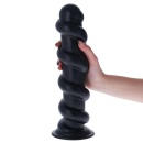Korek analny Pico De Fogo 32 cm x 7,6 cm czarny - 1
