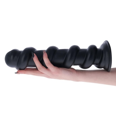 Korek analny Pico De Fogo 32 cm x 7,6 cm czarny - 1 2