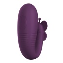 Wibrator jajeczko Klay z funkcją pchania i wibracji - 9,6 cm - 2