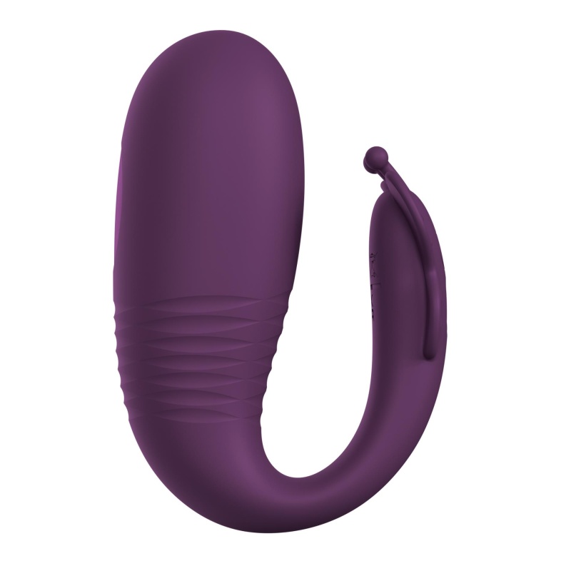Wibrator jajeczko Klay z funkcją pchania i wibracji - 9,6 cm - 3