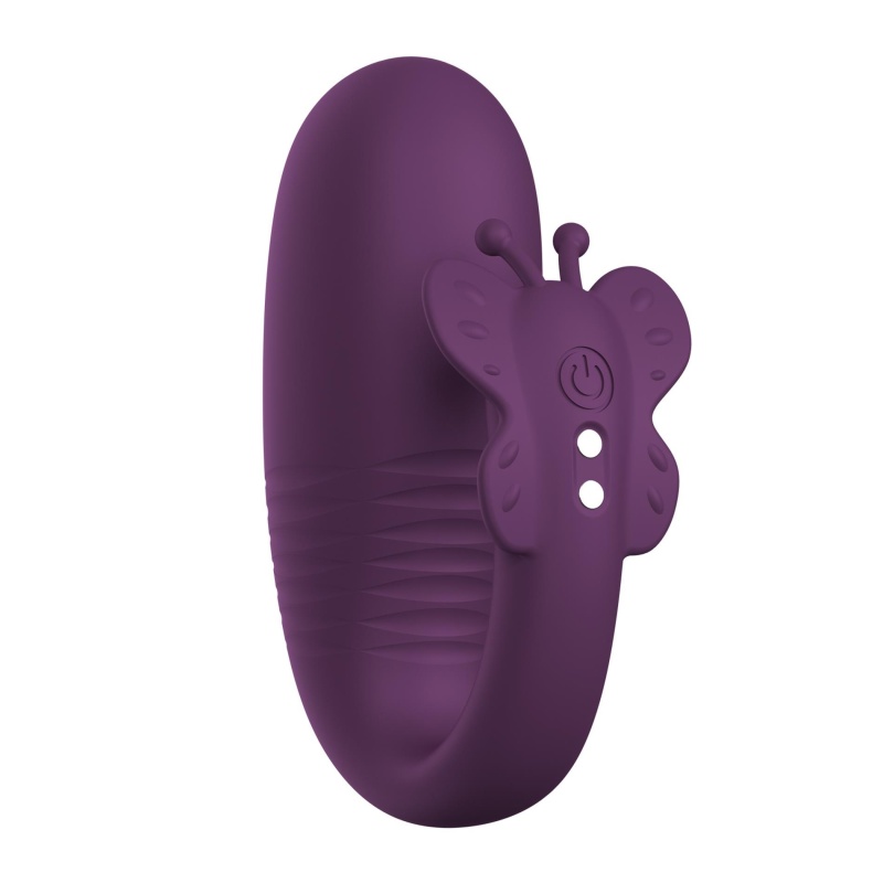 Wibrator jajeczko Klay z funkcją pchania i wibracji - 9,6 cm - 4