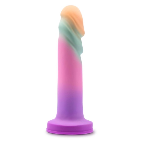 Dildo silikonowe Avant Sunrise Gaze Sherbet 19 cm - ręcznie rzeźbiony trzon z przyssawką - 2