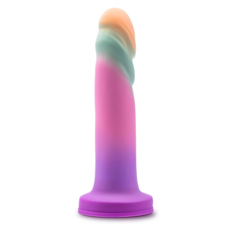 Dildo silikonowe Avant Sunrise Gaze Sherbet 19 cm - ręcznie rzeźbiony trzon z przyssawką - 3