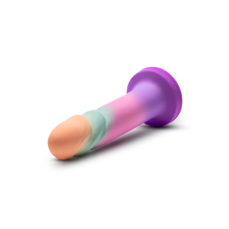 Dildo silikonowe Avant Sunrise Gaze Sherbet 19 cm - ręcznie rzeźbiony trzon z przyssawką - 4