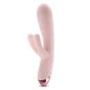 Wibrator króliczek Blush Elora Pink z potrójną stymulacją, silikon medyczny Puria, długość 20,3 cm - 3