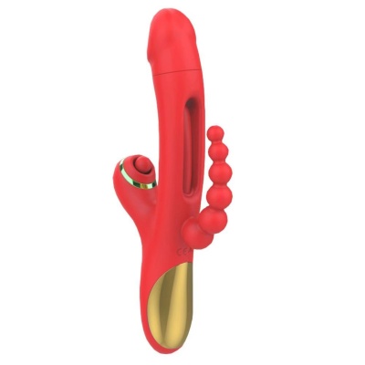 Wibrator Luxe z 9 funkcjami wibracji i stukania, 24 cm - 1 2