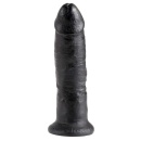 Dildo King Cock 9" Cock Dark – realistyczne dildo PVC z podstawą ssącą, kompatybilne ze strap-on, 24 cm, Ø 5,3 cm - 3