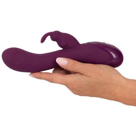 Wibrator Sweet Smile G-Spot Rabbit Vibr – 3 silniki, 15 trybów, IPX7, 21,4 cm - 8
