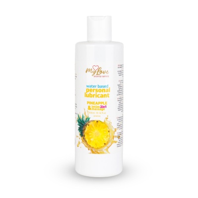 Żel intymny i do masażu MyLove Aroma Series 2w1 Pineapple 300 ml - 1