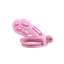 Klatka na penisa Penis Prison Cock Cage Regular z regulowanymi pierścieniami, 10 cm - 3