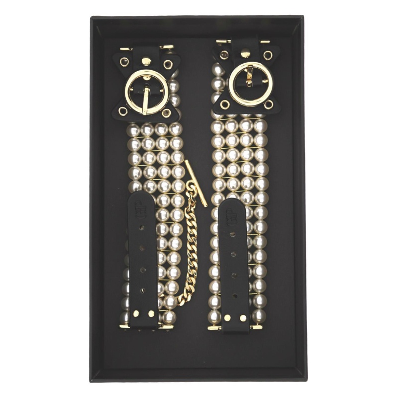 GUILTY PLEASURE BALLROOM PEARL ANKLE CUFFS - 5