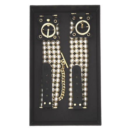 GUILTY PLEASURE BALLROOM PEARL ANKLE CUFFS - 5